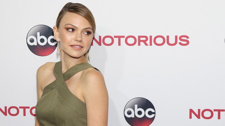 Aimee Teegarden at premiere