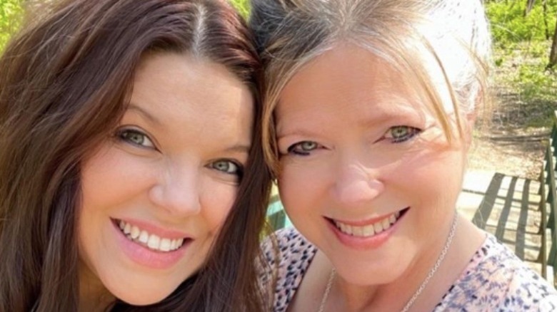 Amy Duggar and her mom