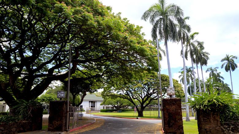 The school Obama attended as a child in Hawaii 