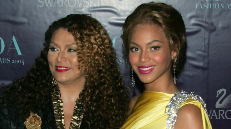 Tina Knowles-Lawson and Beyonce