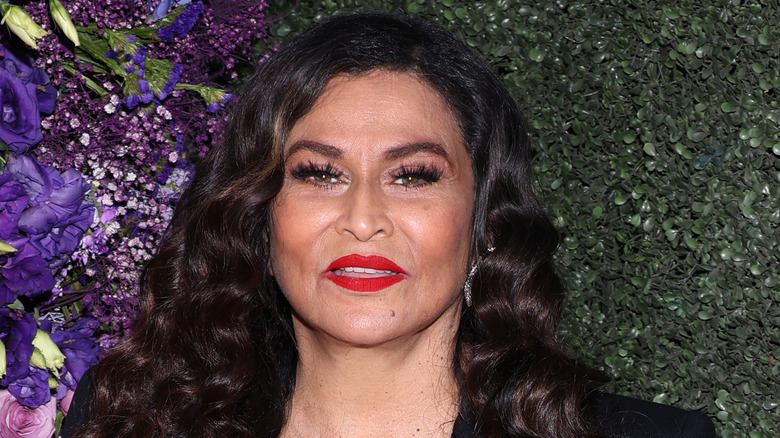 Tina Knowles-Lawson at event