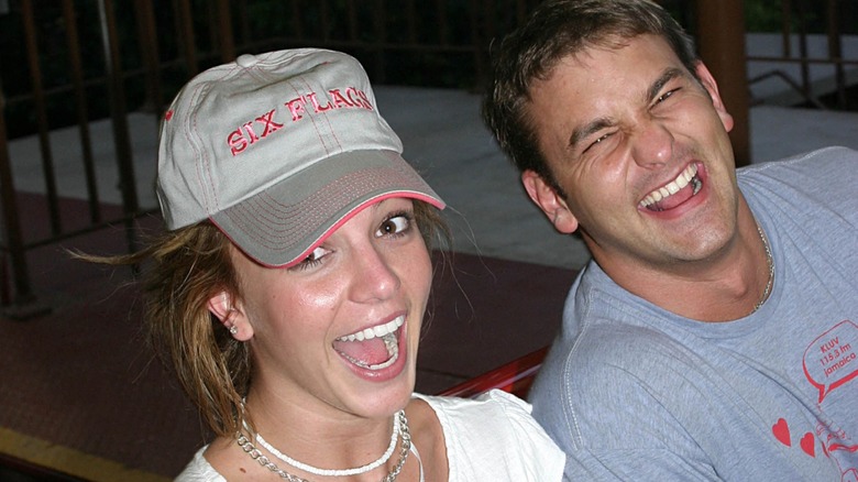 The Spears siblings smiling together