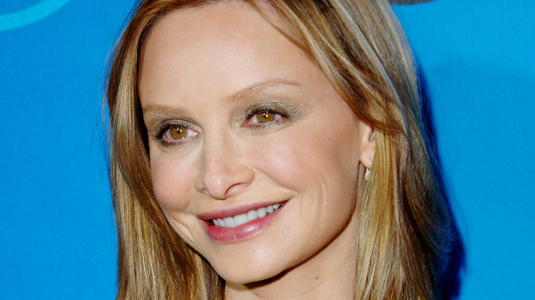 Calista Flockhart on red carpet