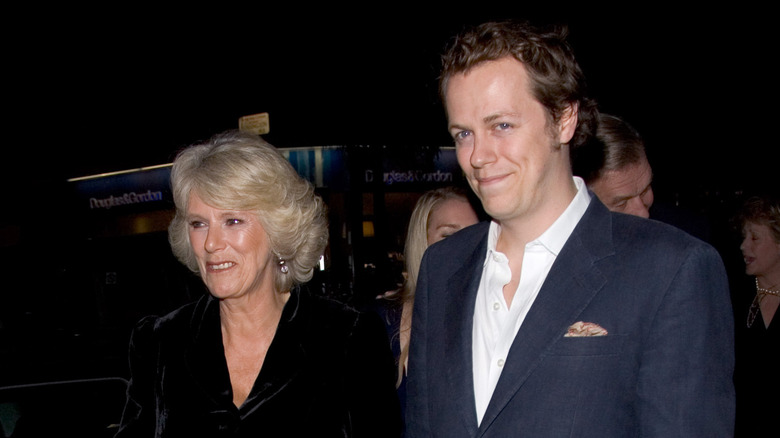 Camilla Parker-Bowles and Tom Parker-Bowles together 