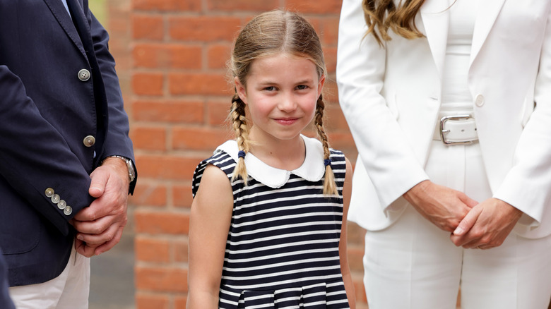 Princess Charlotte closeup smiling