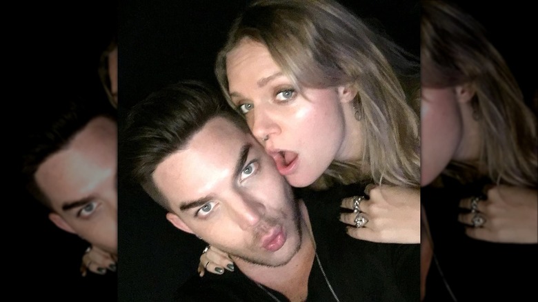 Adam Lambert and Tove Lo