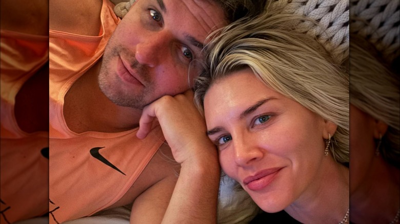 Charissa Thompson and her boyfriend Steven Cundari