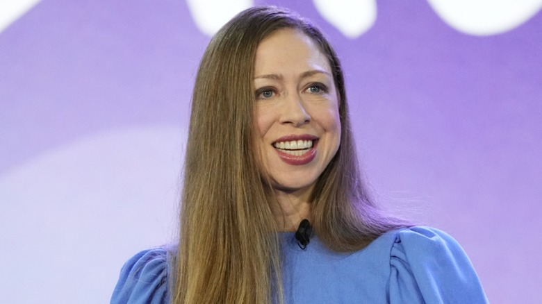 Chelsea Clinton smiling