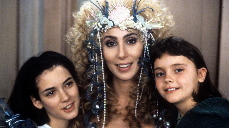 Winona Ryder, Cher, and Christina Ricci in "Mermaids" (1990)