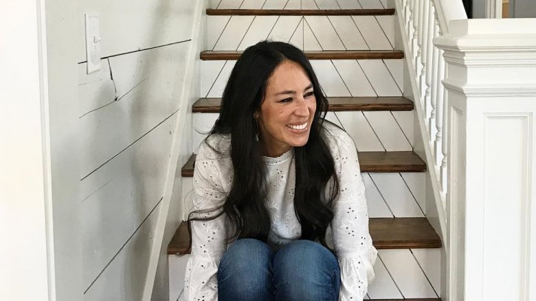 Joanna Gaines in her home