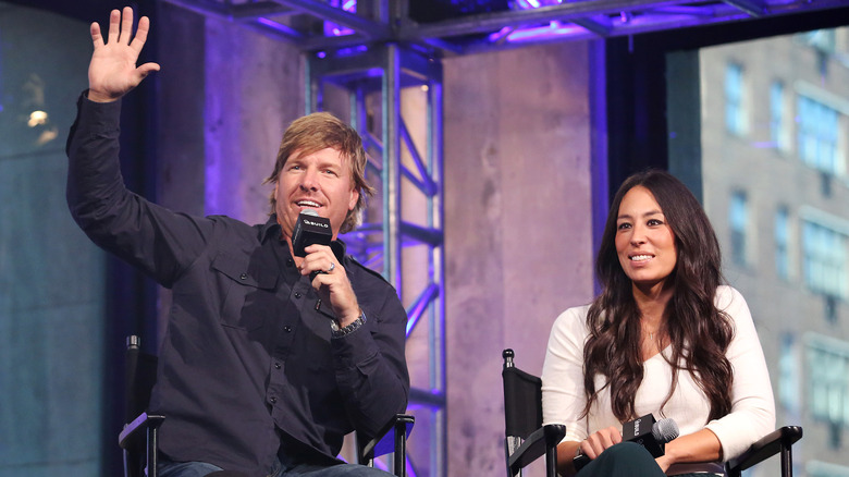 Chip and Joanna Gaines speaking