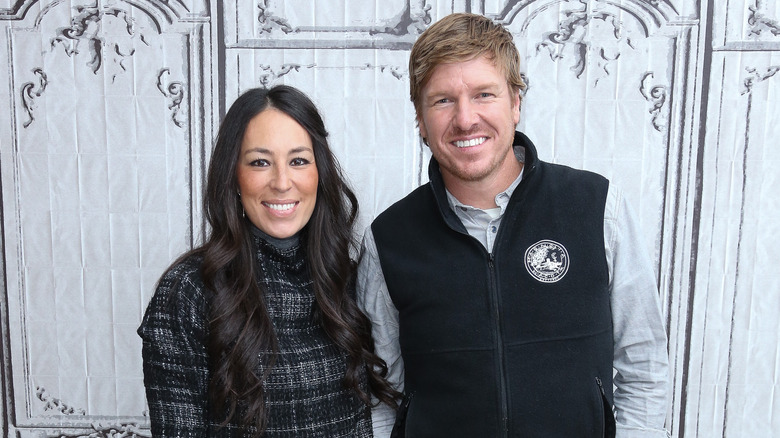 Chip and Joanna Gaines smiling