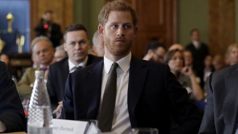 Prince Harry at conference