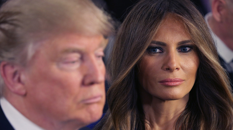 Donald Trump and Melania Trump