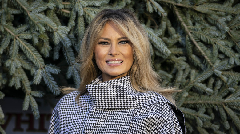 Melania Trump smiling