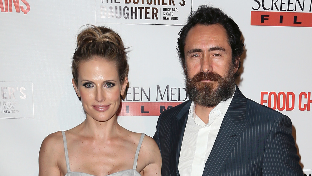 Demián Bichir and late wife Stefanie Sherk attend an event together