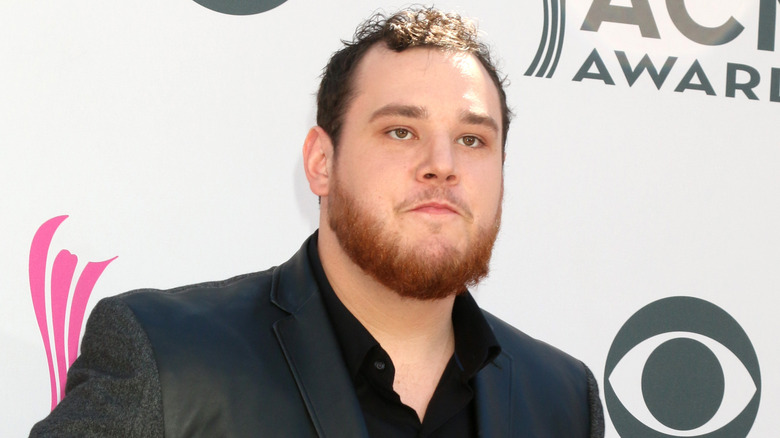 Luke Combs attending an event