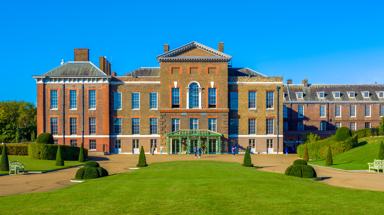 Kensington Palace in London, UK.