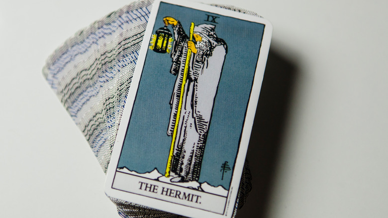 hermit tarot card