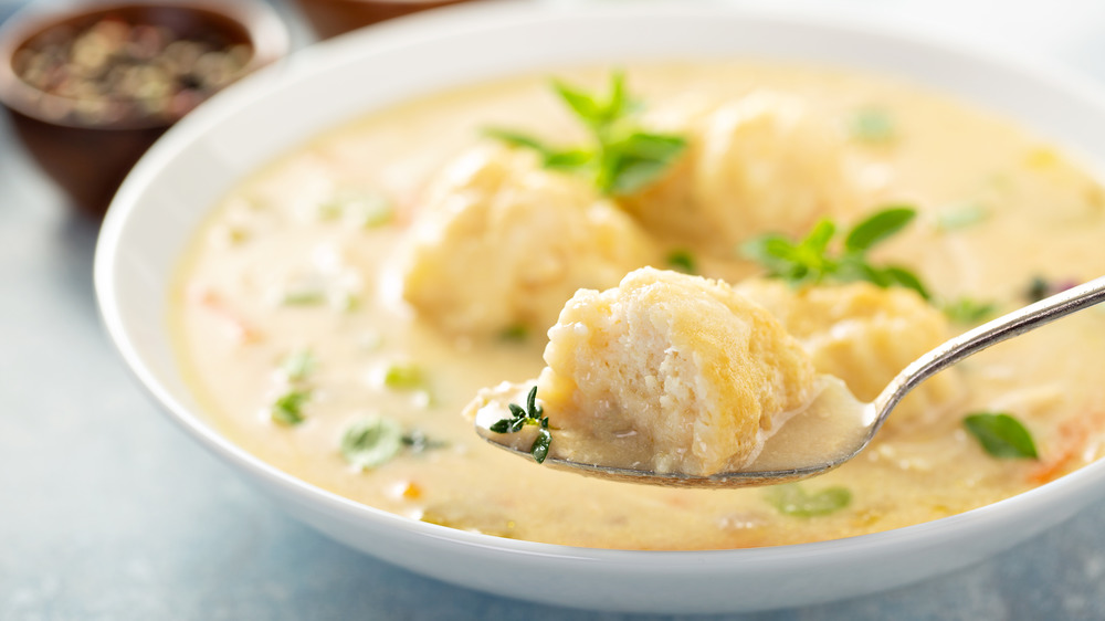 Chicken and dumpling soup