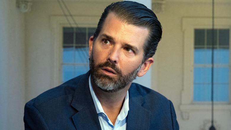 Don Jr. staring