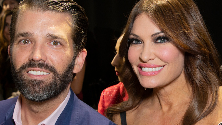 Donald Trump Jr and Kimberly Guilfoyle