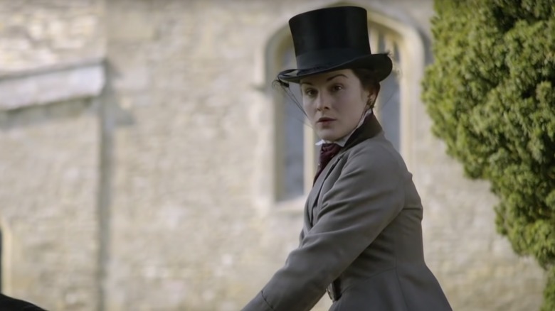 Mary in "Downton Abbey"