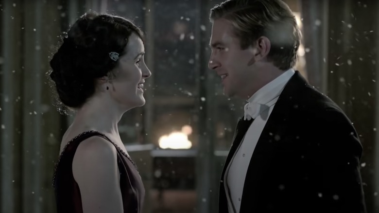 Mary and Matthew proposal in "Downton Abbey"