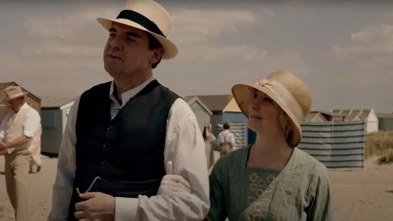 Brendan Coyle and Joanne Froggatt in "Downton Abbey"