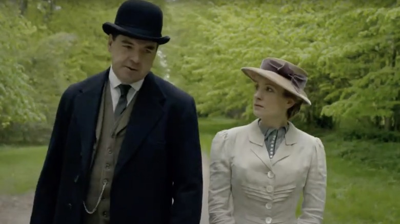 Brendan Coyle and Joanne Froggatt in "Downton Abbey"