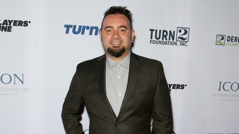 Chris Kirkpatrick smiling