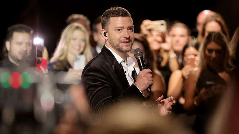 Justin Timberlake performs