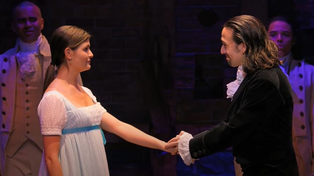 Eliza and Alexander in Hamilton