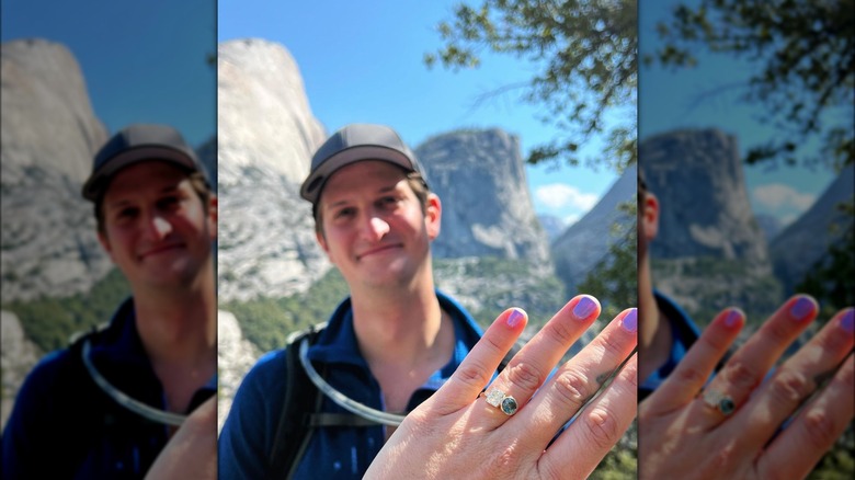 Emily Osment's engagement ring and fiance Jack Anthony Farina