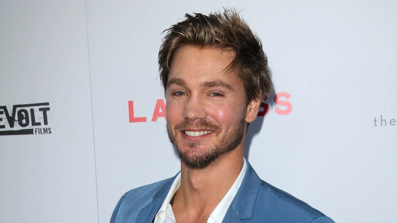 Chad Michael Murray smiling