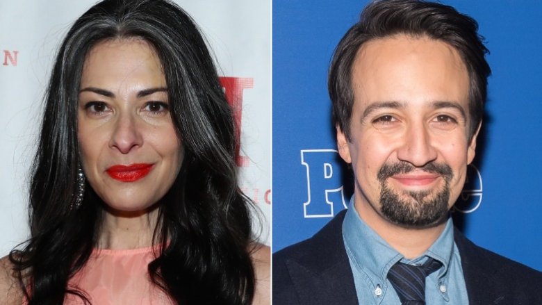 Stacy London and Lin-Manuel Miranda