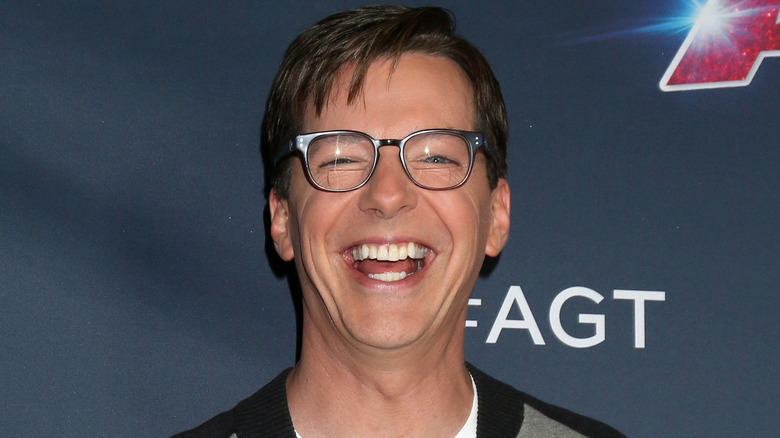 Sean Hayes grinning broadly