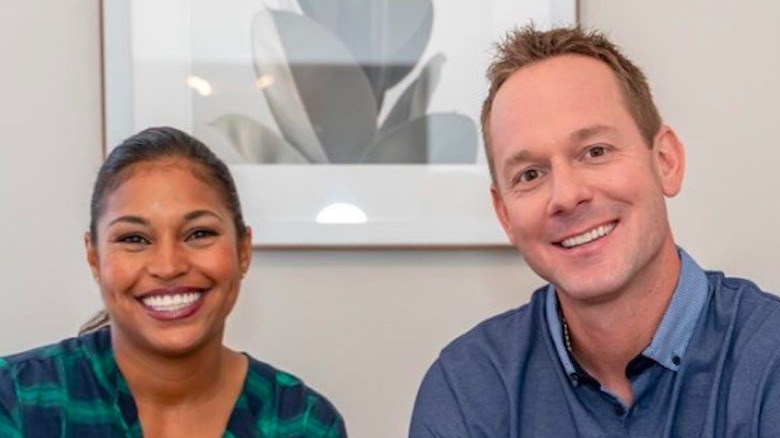 Mika and Brian Kleinschmidt smiling