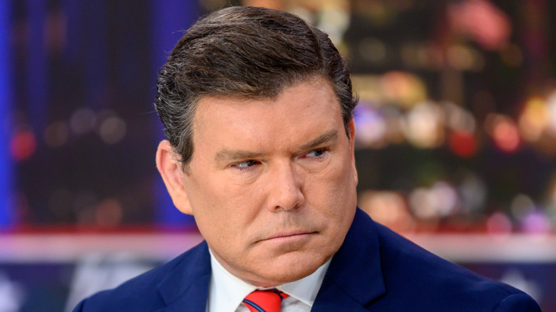 Bret Baier staring