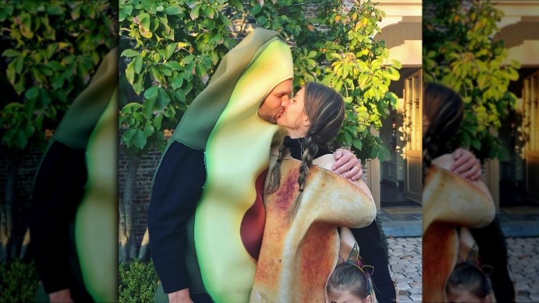 Tom Brady and Gisele Bundchen on halloween 2017