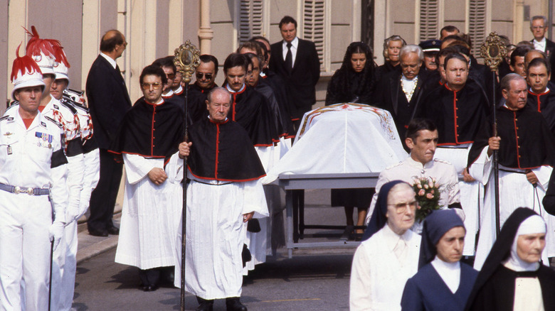 Princess Grace's funeral procession