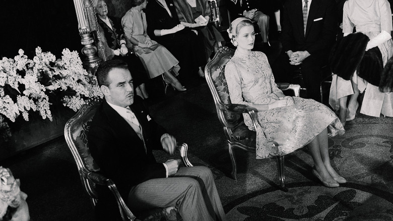 Grace Kelly and Prince Rainier