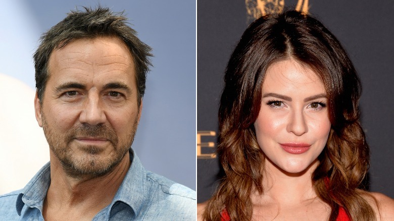 Thorsten Kaye and Linsey Godfrey attending events