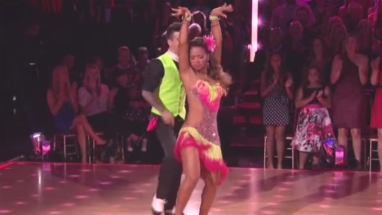 Mark Ballas and Christina Milian on Dancing with the Stars