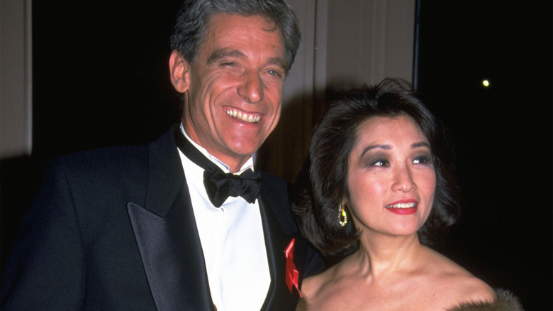 Connie Chung and Maury Povich