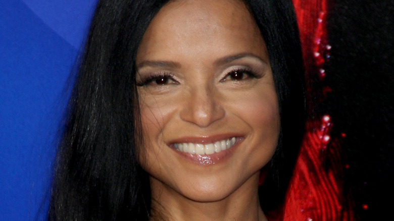 Victoria Rowell smiling