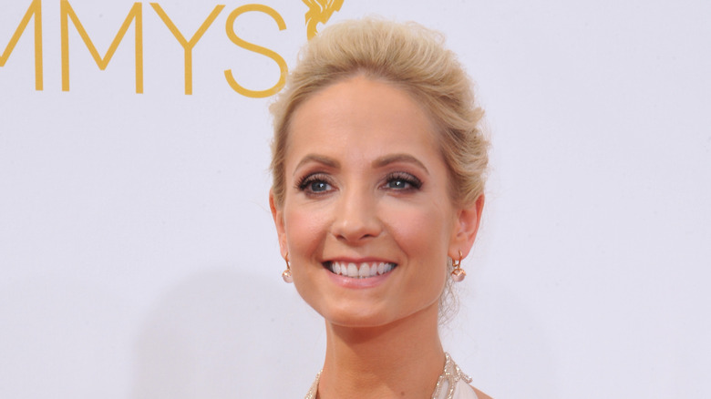 Joanne Froggatt posing, smiling