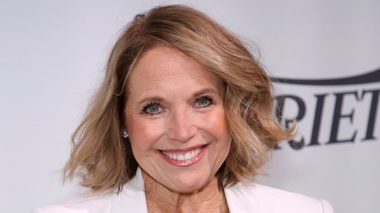 Katie Couric smiling