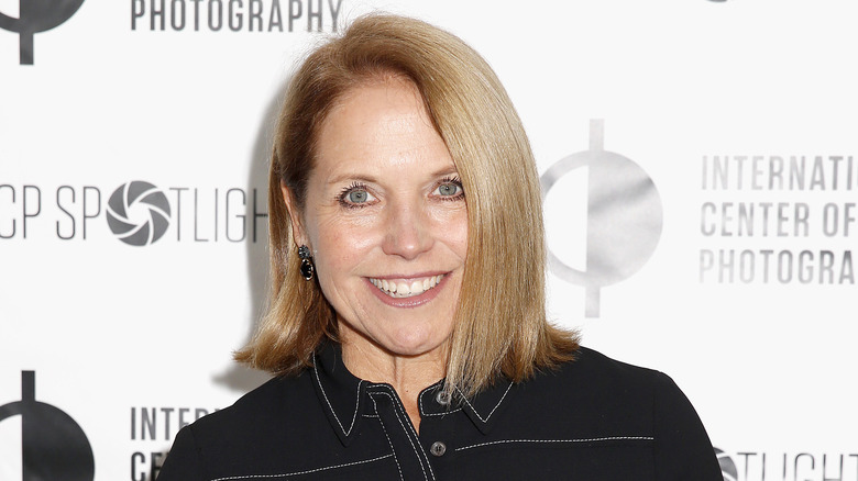 Katie Couric smiling