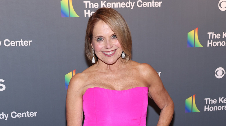 Katie Couric smiling